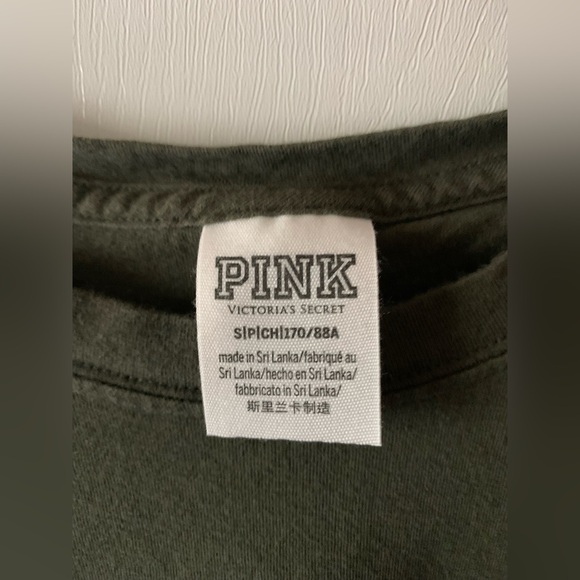 Pink VS Long Sleeve Shirt 💚 - Picture 4 of 5